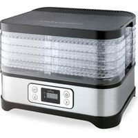 Dörrautomat Obst, Fleisch & Kräuter trocknen 5 Ebenen 260 W Timer