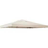 Housse De Rechange Pour Auvent - Toile De Tonnelle 300D Impermeable - 300x300 Cm - Pour Veranda Terrasse Jardin - 1 Piece