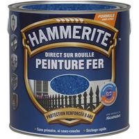 Hammerite Hammered Iron Paint 2,5l Silber-Grau - Julien