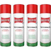 Spray d'huile universelle BALLISTOL, 400 ml, 4 pièces
