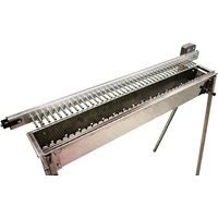 Barbecue arrosticini Tecnoroast TRS-40B inox automatico batteria ed elettrico