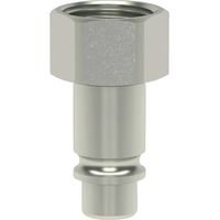 Nipplo rapido BSP filetto interno 1/4" LÜDECKE ESAC14NIS