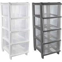 CASSETTIERA UNIVERSALE 'ESSENTIAL' 3 Cassetti, 29,5x36x59,5 cm - Colore Antracite