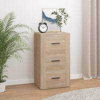 Buffet,Placard de cuisine,Meuble de rangement Chêne sonoma 40x33x70 cm Bois d'ingénierie -TZ50047