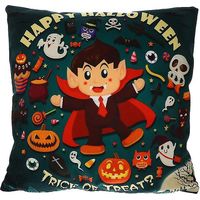 1 housse de coussin pour décorations d'Halloween