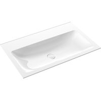 emco evo 800 lavabo, 811x522mm, sans trop-plein, pour meuble bas