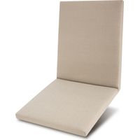 Premium Niedriglehner Auflage 100% Wasserdicht 100x50cm, Beige