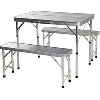 Ensemble Camping Pliant Table Et Tabourets Pliants Compacts - Redcliffs
