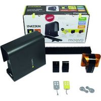Kit de motorisation pour portail coulissant LN432KM – Charge max 300 kg – Longueur max 5 m – Technologie Bus câblage 2 fils – Moovo