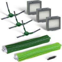 Pièces de rechange pour robot aspirateur iRobot Roomba Max 705 Vac/Plus 504 Vac, kit de réapprovisionnement d'accessoires