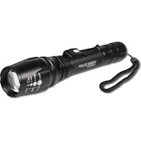 Torcia led militare tattica ad alta potenza per emergenze ricaricabile pila a batterie con zoom per caccia campeggio ciclismo pesca