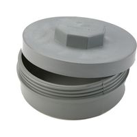 Tapón Registro PVC Evacuación Crearplast Medidas Accesorios Fontanería: 32mm