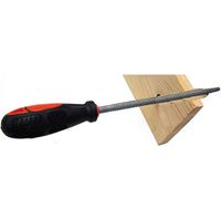 Râpe Demi-ronde Bâtarde 250mm Dégrossissage Et Mise En Forme Du Bois - Fischer Darex