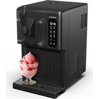 Klarstein – Sorbetière 1,5 l avec compresseur intégré – Réservoir 5 l – Fonction Keep-Cool – Distributeur Soft-Ice – Écran LCD – Auto nettoyage