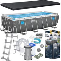 Rahmen-Gartenpool 488 x 244 x 122 cm 10 in 1 Bestway 561MB
