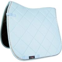 Poney rectangulaire, Noir B9100: Sacoche anglaise modèle Romy avec paillettes et ouate