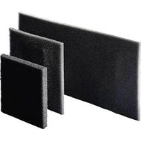 Rittal Filtro anti-polvo espuma de poliuretano negro 344x268x10 mm