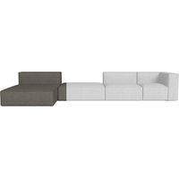 Talenti Ocean Sofa Lounge XL Divano Modulare Grigio
