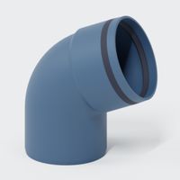 PO Bogen POLO-KAL XS DN125, 67 Grad