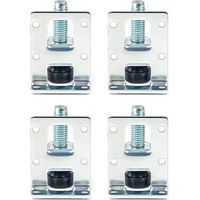 Set of 4 Adjustable Furniture Legs, Leveling Legs for Tables and Chairs Threaded Feet with Fixings Adjustable Leveling Feet for Furniture, Tables, Cabinets, Workbenches