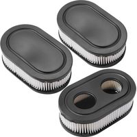 Lot de 3 filtres à air de rechange pour tondeuse à gazon Briggs & Stratton 798452 550E 550EX 09P702 093J02 103M02 104M02 Series 4247 5432 5432K