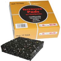 12x ferax Terrassenpad 20 x 90 x 90mm