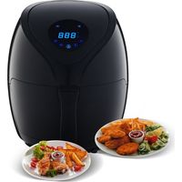 friggitrice ad aria calda a LED Display - AirFryer (inodore) 2.6L 1400W - Trionfo ETF1801