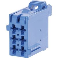 TE Connectivity Boîtier femelle pour câble série J-P-T Nbr total de pôles 6 Pas: 5 mm 1-965640-2 1 pc(s) V731231
