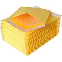 A5-Luftpolsterumschläge, 20er-Packung, 16,5 cm x 22 cm, gepolsterte Umschläge für Selbstklebeverpackungen