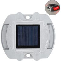 solaires de terrasse en alliage d aluminium argenté à LED