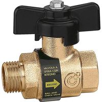 BALLSTOP - Kugelhahn mit eingebautem Rückschlagventil Caleffi 332400 1/2"