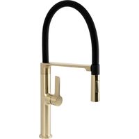 Kitchen Faucet Rea Lago Brush Gold