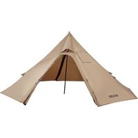 Tente Chaude Tipi pour 2 Personnes Tente d'Hiver Portable avec