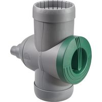GARANTIA Regensammler Inox DN 68-100 grau inkl. Filtereinsatz
