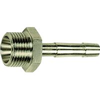 Riegler Einschraubschlauchtülle, R 1/4 a., Schlauch LW 9, SW17, ES 1.4571