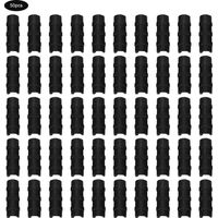 50pcs Black Greenhouse Frame tube tube et film Clip Climp Connecteur Kit Garden Tool 20