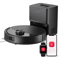 Roborock Q10 S5+ Robot Aspirador y Fregasuelo 2 en 1 de 10000 Pa, Doble Sistema Antienredos, Obstacle Avoidance, 7 Weeks Self-Emptying, Navegación PreciSense LiDAR, Control por App, Negro