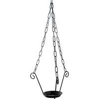 PORTAVASO A SOSPENSIONE h. 95 x Ø 25 cm. - METALLURGICA BUZZI