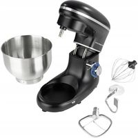 Procesador de alimentos planetario eficiente Landmann Gourmetmaxx 03550 1500 W negro