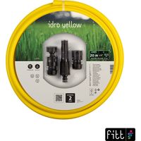 Fitt Gartenschlauch Idro Yellow 1/2 20 m mit Armatur