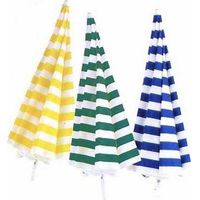 Ombrellone Acciaio Cotone Bianco/Blu 200 Vette 05142