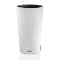 Lechuza Maceta elegante blanca 23 cm diámetro 41 cm altura