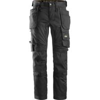Snickers AW Stretch Hose mit HP 48, schwarz