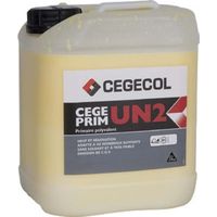 Cegecol – Primaire pour murs jaune 2L – Primaire régulateur de porosité – Adhérence pour supports poreux – 648980