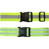 Ceinture réfléchissante, équipement de course à pied pour hommes et femmes, ceinture réfléchissante pour la marche, la course et le cyclisme