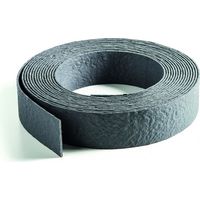 Bordure de jardin flexible 20m – Hauteur 14cm – Coloris gris anthracite – Imputréscible et sciable – Pour délimitations courbes