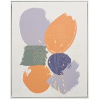 Bild in einem weißen Rahmen SOLARA Motiv Kreise, 40 x 70 cm