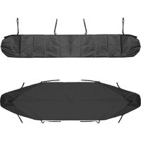 Protective Bag for Awning, 4.5m Dustproof Cover for Patio Awning, Black Storage Cover for Patio Awning, Waterproof Winter Protection