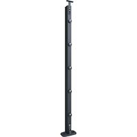 Poteau supplémentaire gris anthracite pose à plat, Initio KORDO