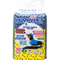 TAPPETINO PUPPY PET CM.60X60 CARBONI ATTIVI PZ.50